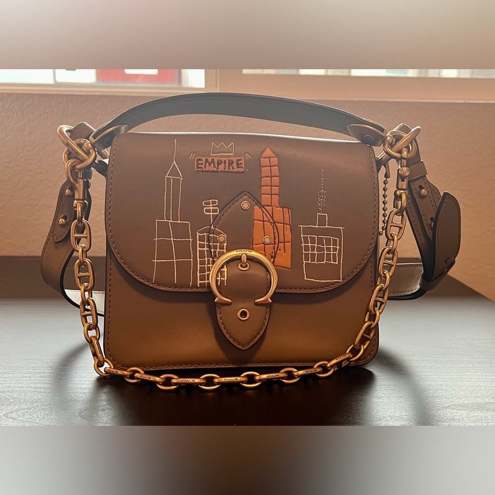 Coach X Jean Michel Basquiat Beat Shoulder Bag 18
